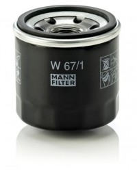 Filtru de ulei Mann W67/1